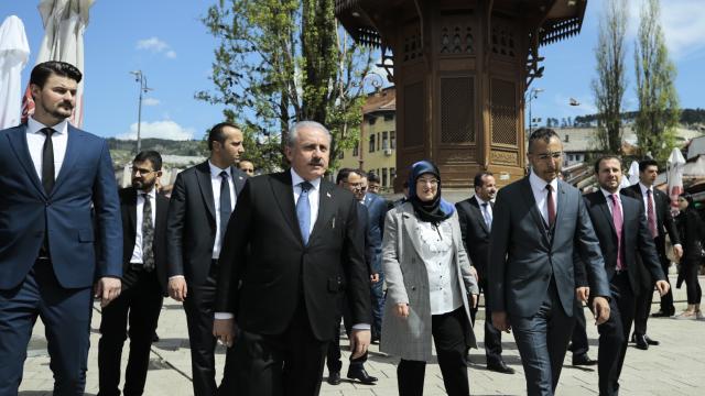 TBMM Başkanı Şentop Saraybosna’da