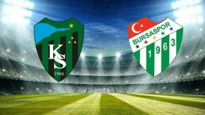 Bursaspor – Kocaelispor maçı için şok iddia