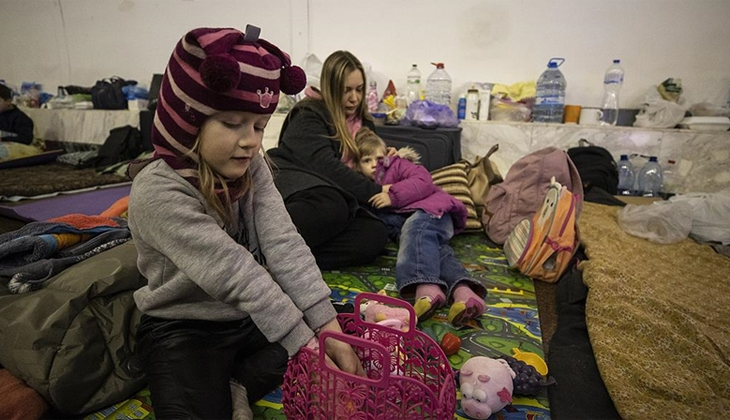 Ukraynalı çocukların üçte ikisi evlerini terk etti