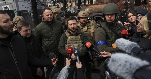 Zelenskiy: Rusya soykırım yapıyor