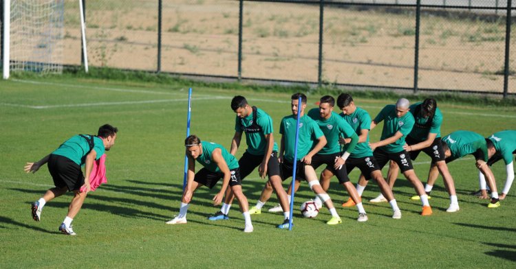 Bursaspor maç hazırlıklarına başlıyor