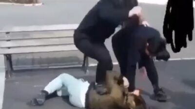 Bursa’da genç kızı parkta tekme ve yumruklarla dövdüler!