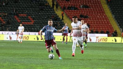 Gaziantep FK- Trabzonspor: İlk yarıda beraberlik