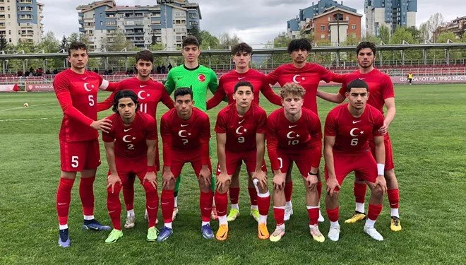 U18 Milli Takımı, Kuzey Makedonya’yı farklı geçti