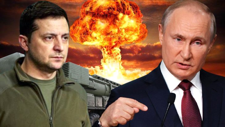 Zelenski tüm dünyayı uyardı: Putin nükleer silah kullanabilir