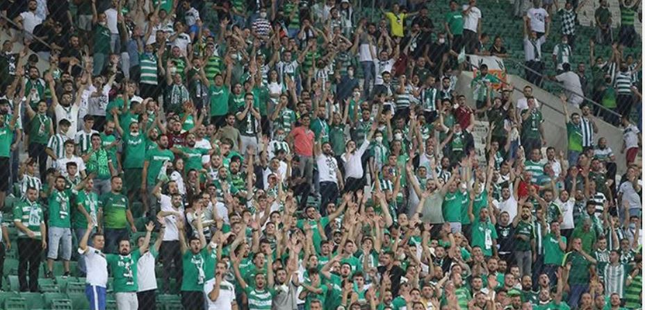 Taraftardan Bursaspor’a tam not