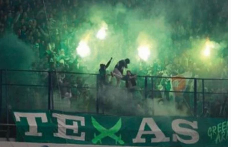Taraftardan Bursaspor’a karşılama töreni
