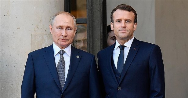 Macron ve Putin telefonda görüştü