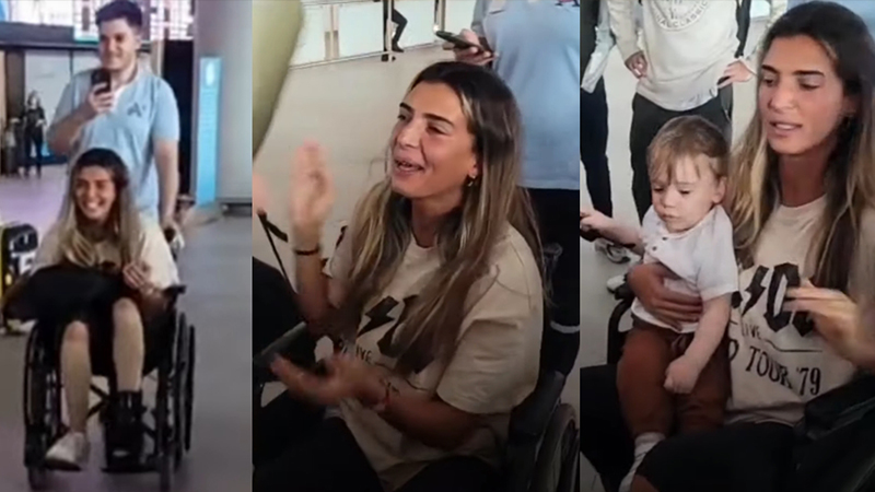 Merve Aydın, aylar sonra ailesiyle kavuştu