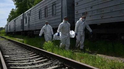 Rusya’nın ölüm treni: Rus askerlerinin ceplerinden çıkanlar dehşete düşürdü