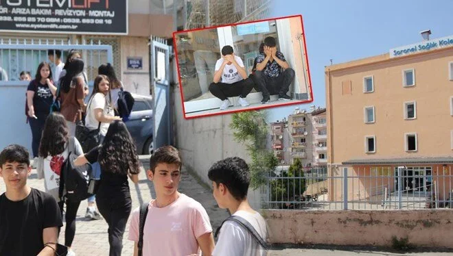 Özel okula öğrenciler dersteyken haciz geldi