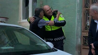 Bursa’da alkollü sürücü polise sarılarak bayramlaştı