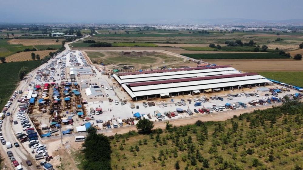 İnegöl’de hayvan pazarının kotra kiralamaları yapıldı