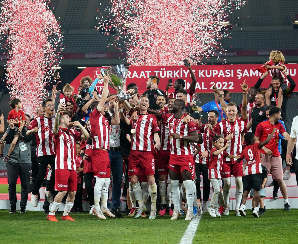 Ziraat Türkiye Kupası’nda şampiyon Sivasspor