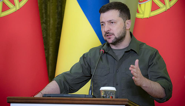 Zelenski: 22 milyon ton tahıl depolarda bekletiliyor