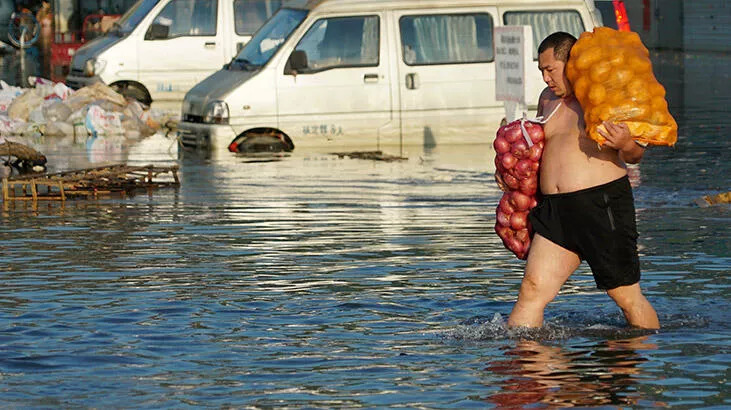 Çin’de şiddetli yağış: 4 ölü, 4 kayıp