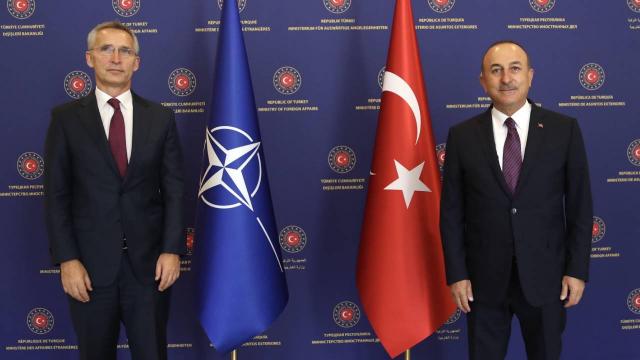 Bakan Çavuşoğlu, Stoltenberg ile görüştü