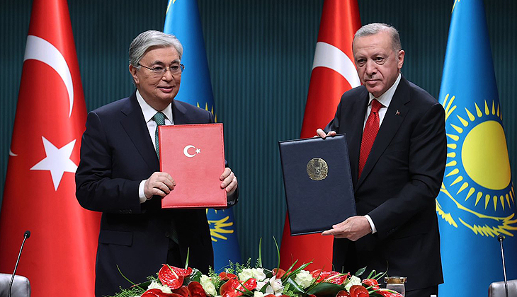 Türkiye ile Kazakistan arasında 15 anlaşma imzalandı