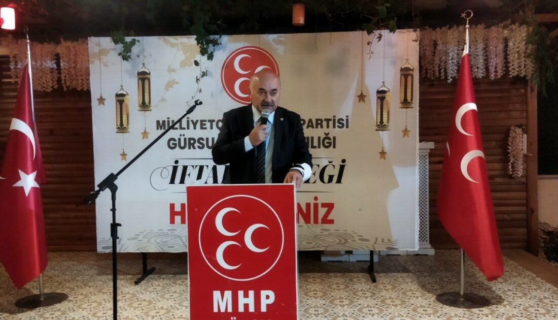 MHP’li Vahapoğlu Bursa’da konuştu: Bu günler geçecek