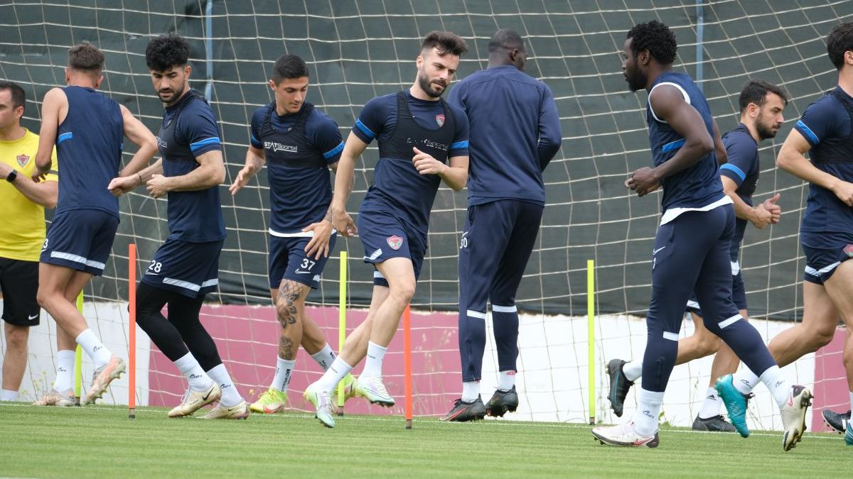 Hatayspor, Trabzonspor maçının hazırlıklarına devam etti