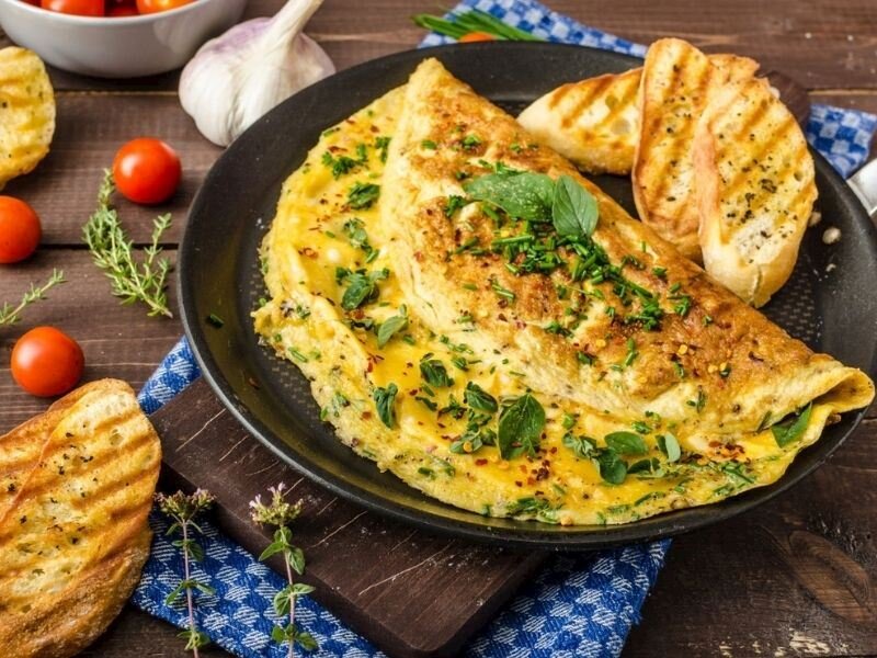 Omlet nasıl yapılır? 1 yumurtalı omlet kaç kalori?
