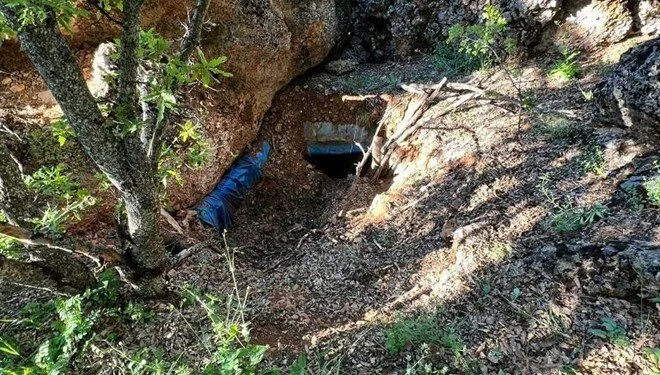 Tunceli’de toprağa gömülü terörist cesedi bulundu