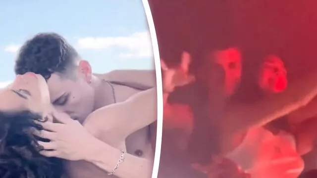 Aron Piper önce Dua Lipa ile yakınlaştı ardından FKA Twigs ile öpüştü