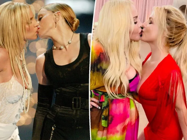 Britney Spears ve Madonna yeniden dudak dudağa