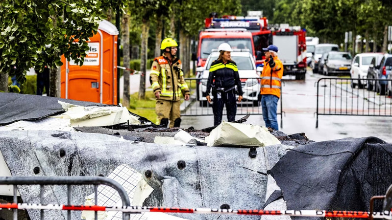 Hollanda’da hortum: 1 ölü, 10 yaralı