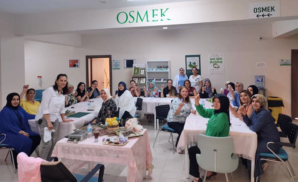 İpek Kozalar Osmangazi’de hayat buldu