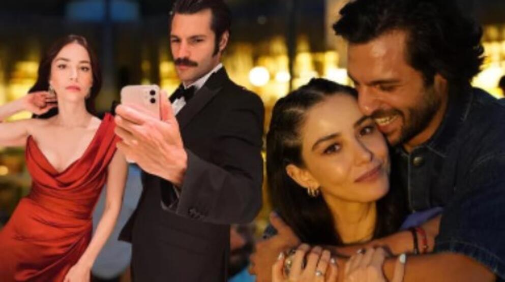 Özge Gürel’den Serkan Çayoğlu’na romantik kutlama