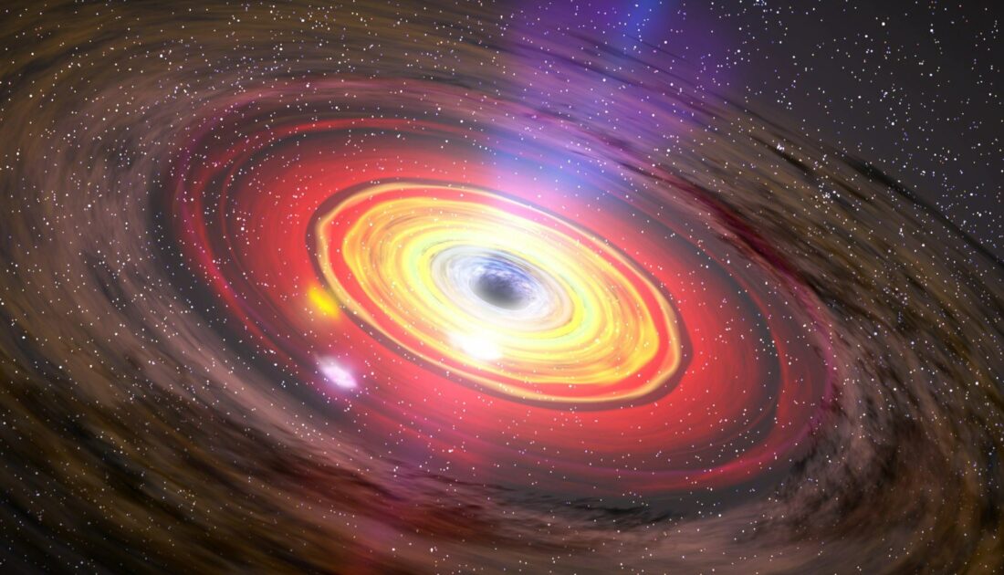 En hızlı büyüyen kara delik bulundu: Her saniye Dünya büyüklüğünde alanı yutuyor