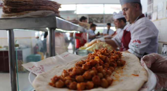 Gastronomi kentinin vazgeçilmezi: Nohut dürümü