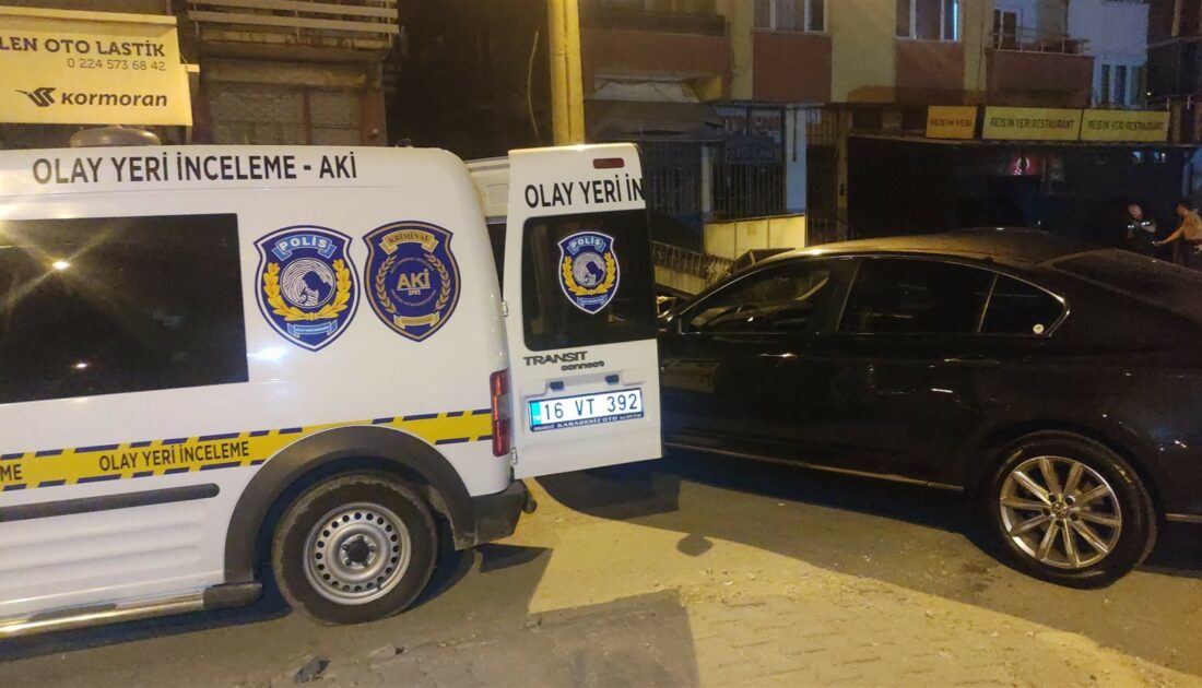 Bursa’da eğlence merkezine tüfekle ateş açıldı : 1’i polis 6 yaralı