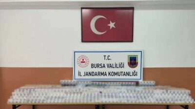 Bursa’da kaçak tütün operasyonu