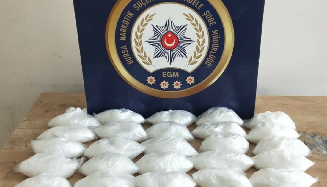 Yok artık…Bursa’da uyuşturucu tacirleri 5 kilo uyuşturucuyu böyle sakladı