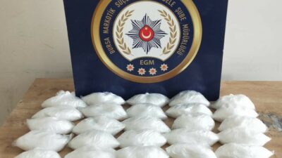 Yok artık…Bursa’da uyuşturucu tacirleri 5 kilo uyuşturucuyu böyle sakladı