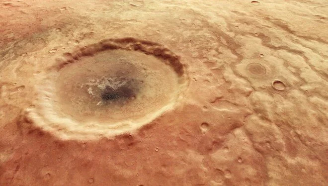 Mars’ta yeni bir krater keşfedildi