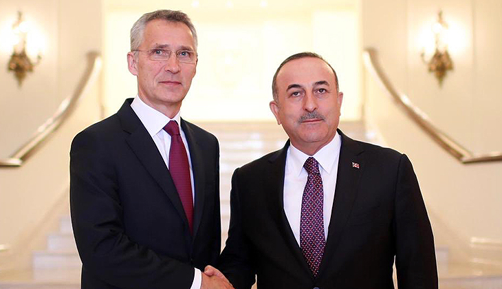 Çavuşoğlu, Stoltenberg ile görüştü