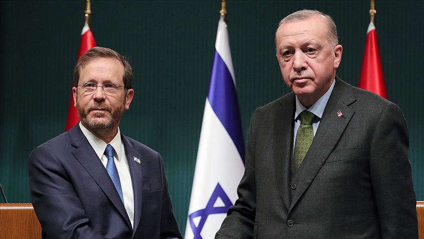 Erdoğan İsrailli mevkidaşı Herzog ile görüştü