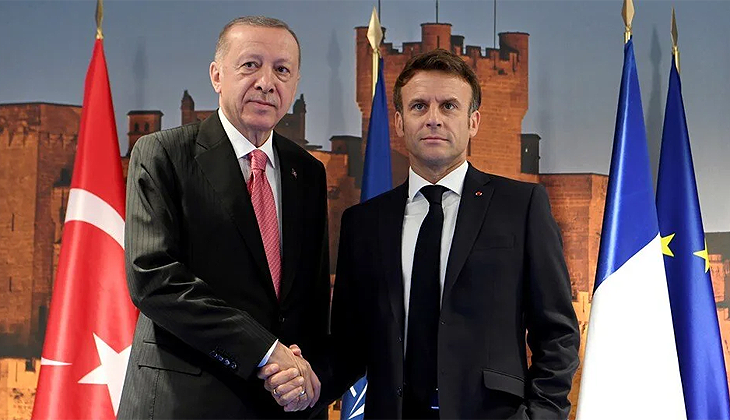 Macron: Türkiye ile dayanışma içinde kalacağız