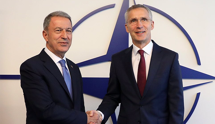 Bakan Akar, Stoltenberg ile görüştü