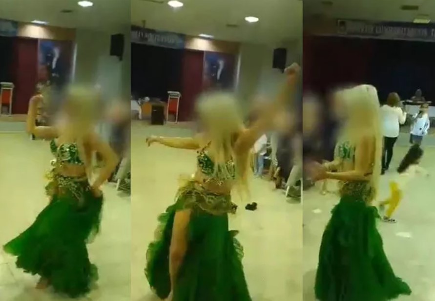 Bursa’da İmam Hatip’te gündem yaratan etkinlik… Okul çayında dansözlü eğlence!