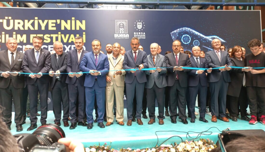 Bursa’da bilim günleri… Açılışı Milli Eğitim Bakanı Özer yaptı