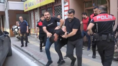 Bursa’da babasına bıçakla saldırdı, biber gazıyla etkisiz hale getirildi