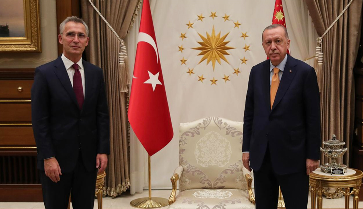 Erdoğan, NATO Genel Sekreteri ile görüştü