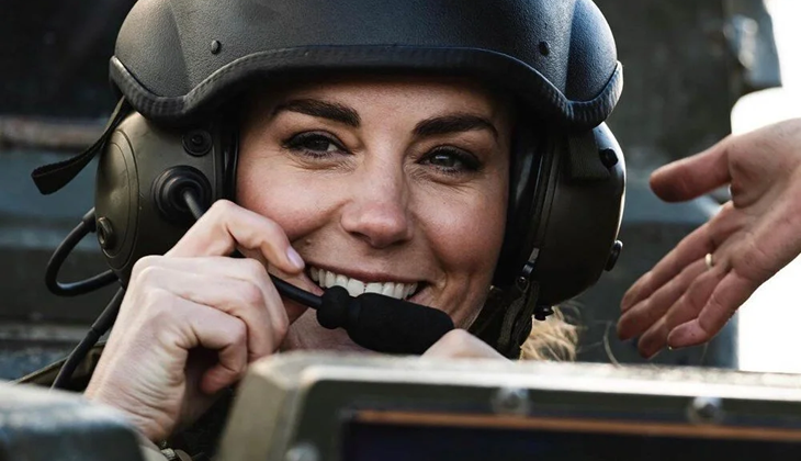 Kate Middleton askeri akademiyi ziyaret etti