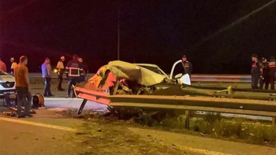 Ankara-Niğde Otoyolu’nda kaza: 2 ölü, 2 yaralı