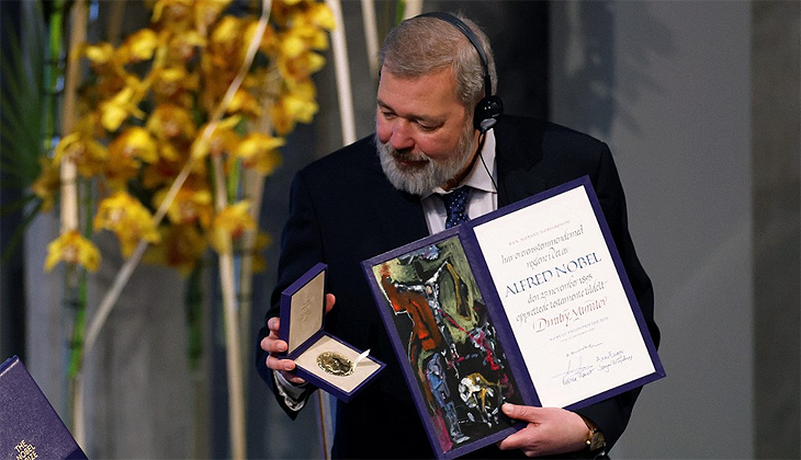Nobel Ödüllü gazeteci madalyasını satışa çıkardı