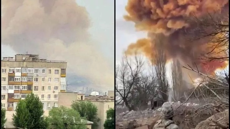 Rusya, zehirli nitrik asit tankını Ukrayna’nın bombaladığını ileri sürdü